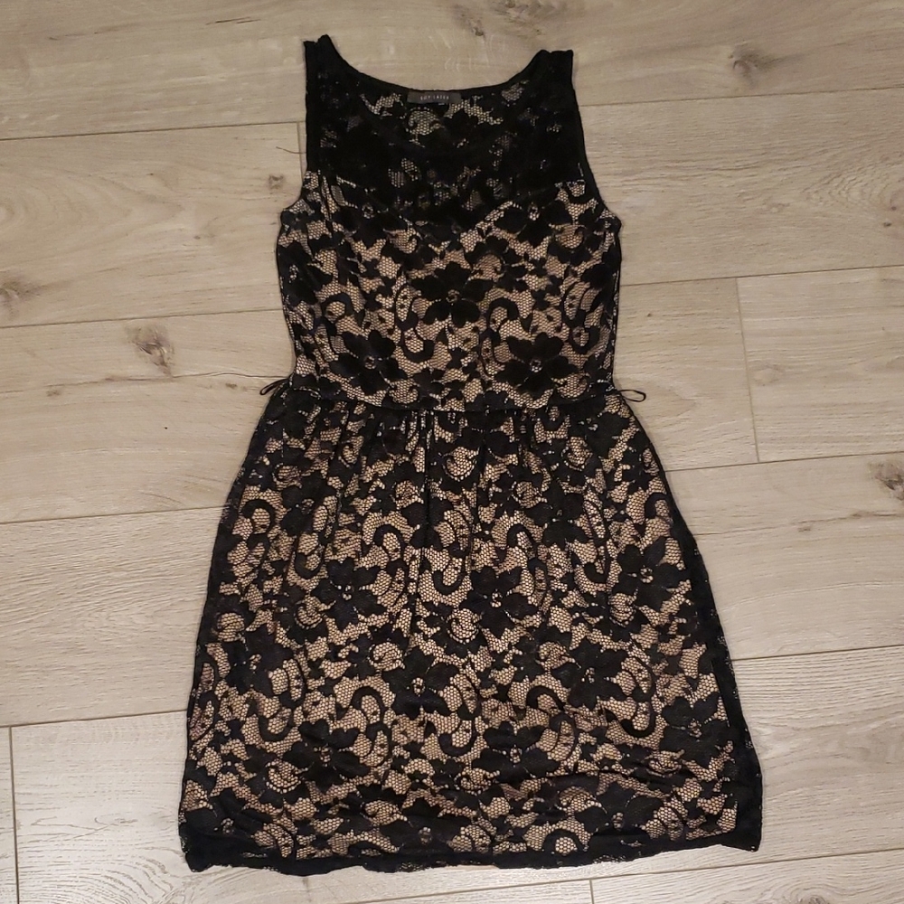 Elegant Black Lace Dress